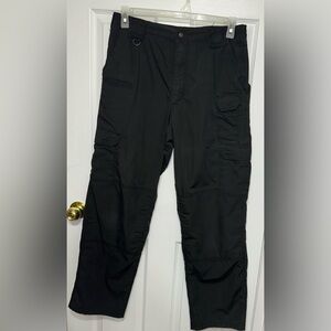 5.11 Tactical Pants 34x32 Ripstop Lightweight Cargo Black Taclite Pro 74273